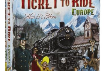 Ticket to Ride Europe – joc de societate feroviară, în lb. Engleza